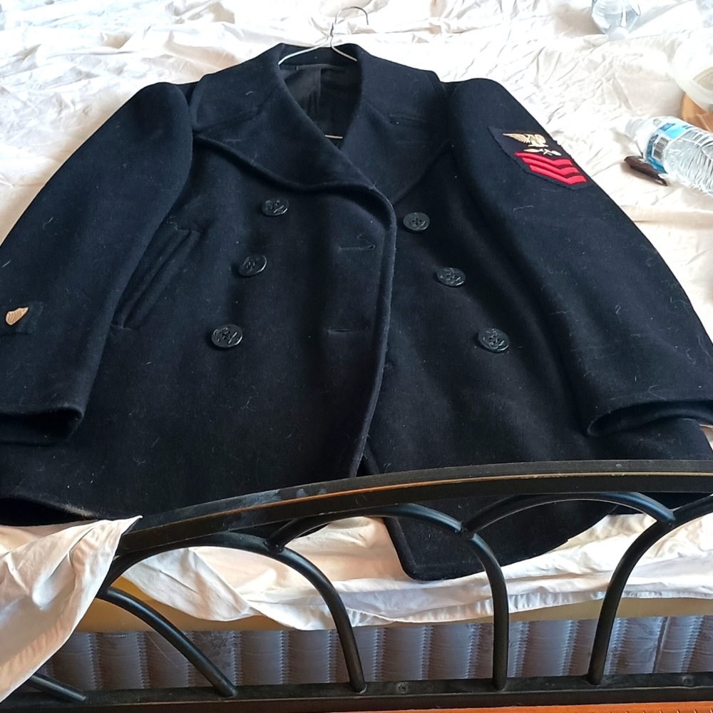 VINTAGE COAST GUARD JACKET @ 50'S OR 60'S